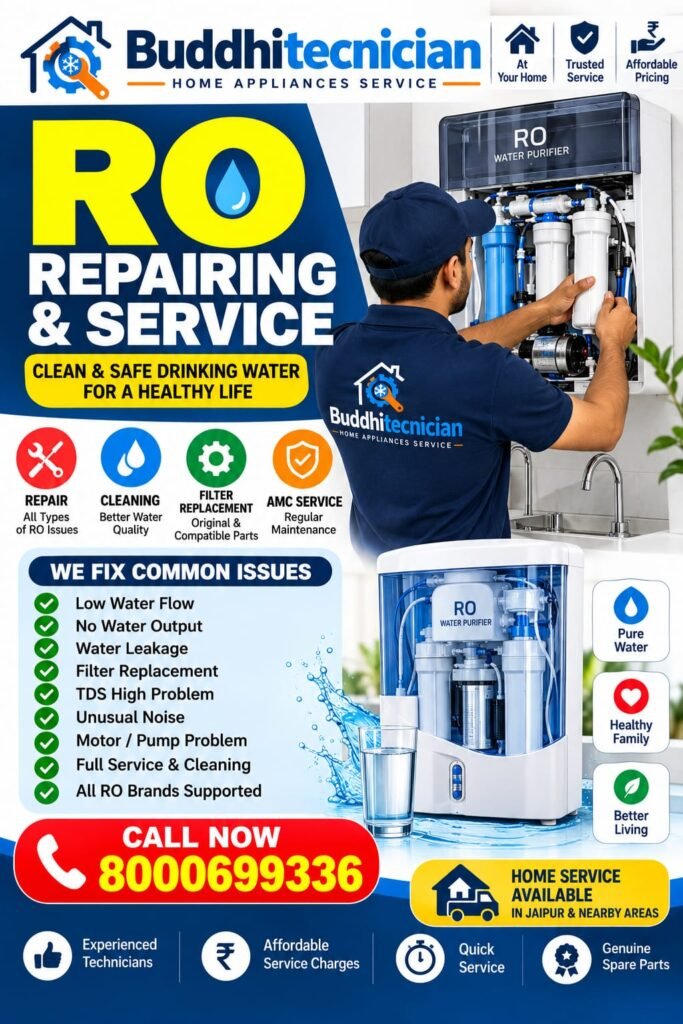 RO Water Purifier Service & Repair